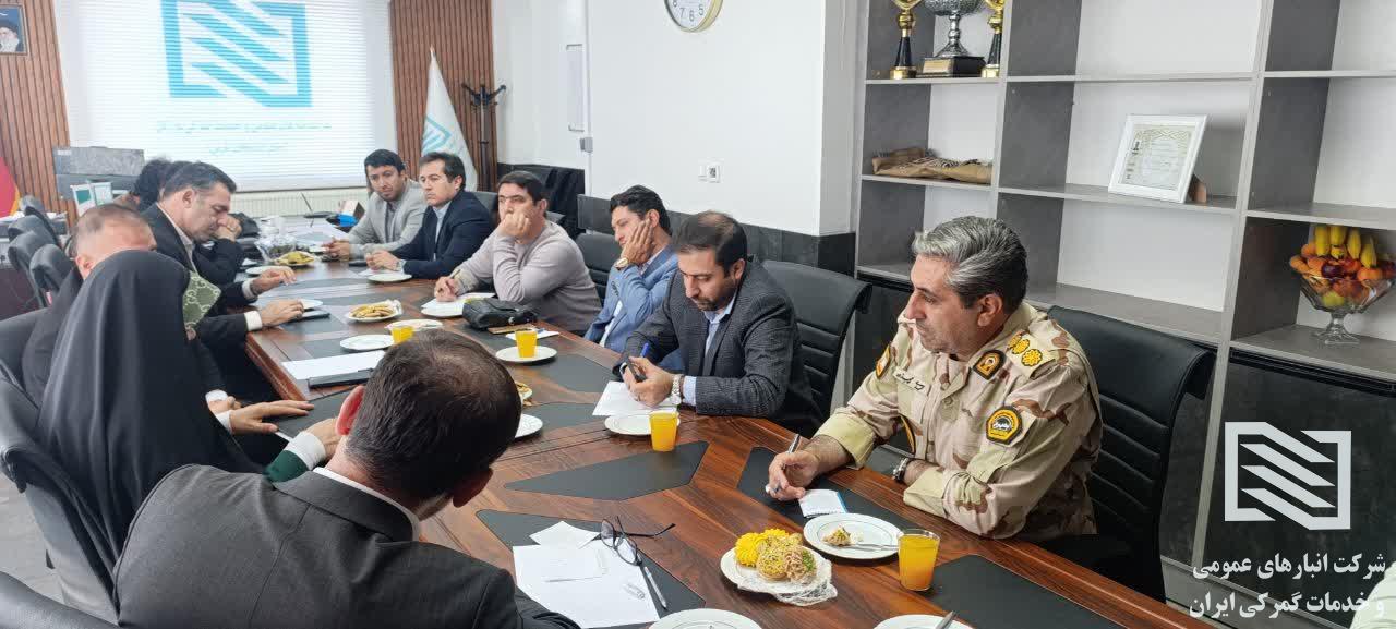 حضور معاون امنیتی و انتظامی استاندار آذربایجان غربی در شرکت انبارهای عمومی بازرگان 3